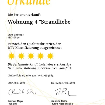 Gruene Siedlung 3 Strandliebe * Zingst